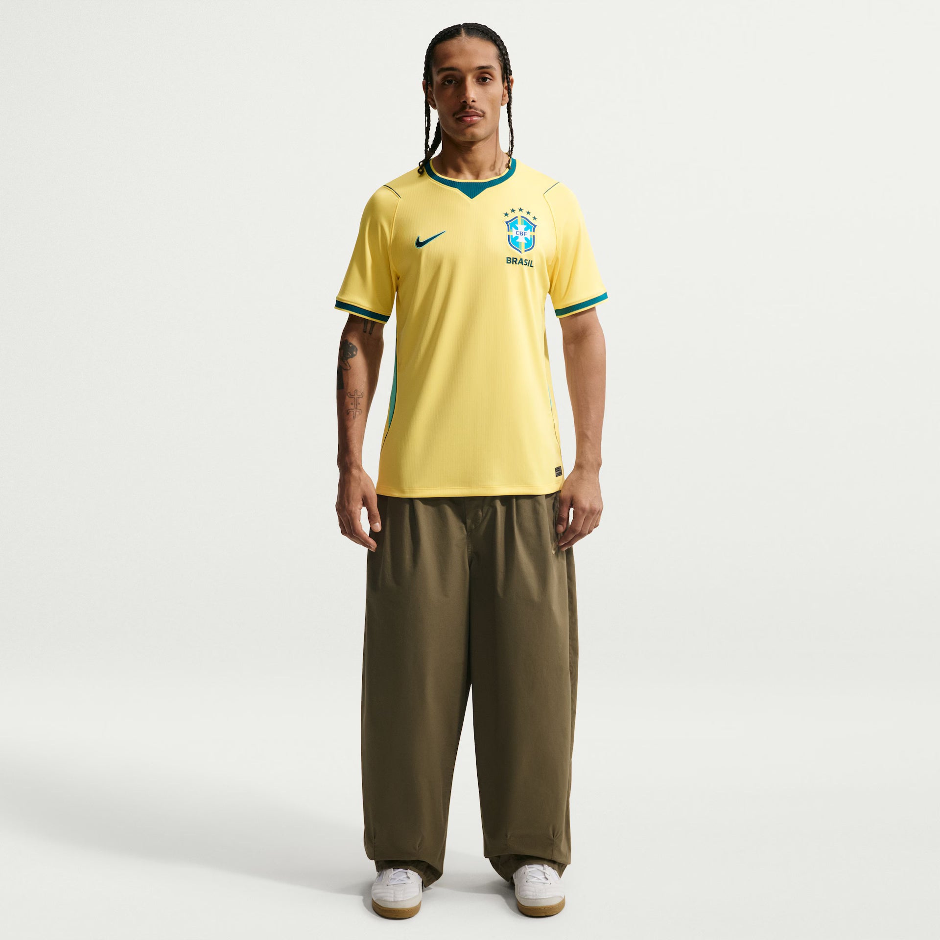Camisa Brasil I 2026 Torcedor Pro Masculina