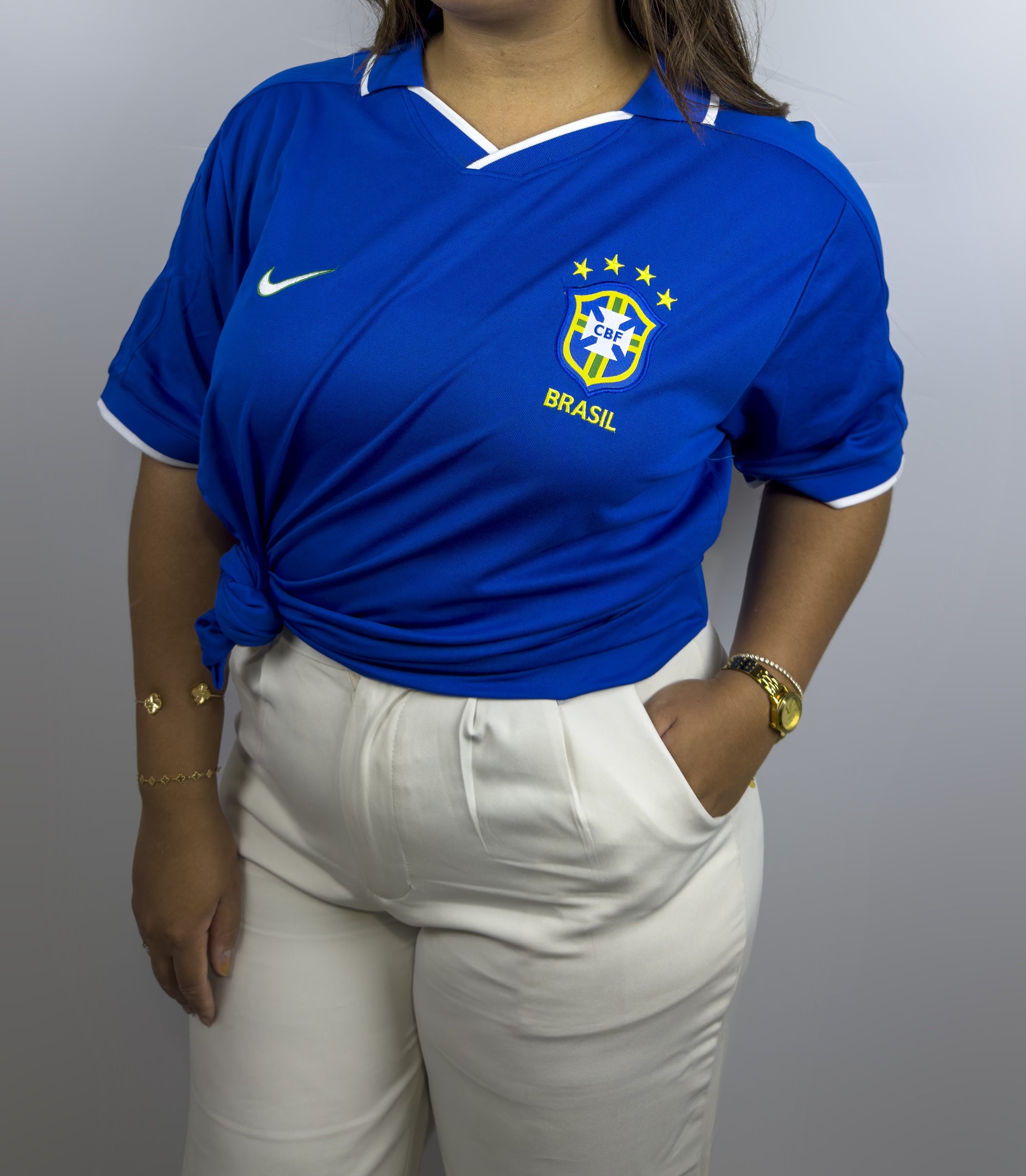 Camisa Brasil ll 1997 Retrô Pro Masculina