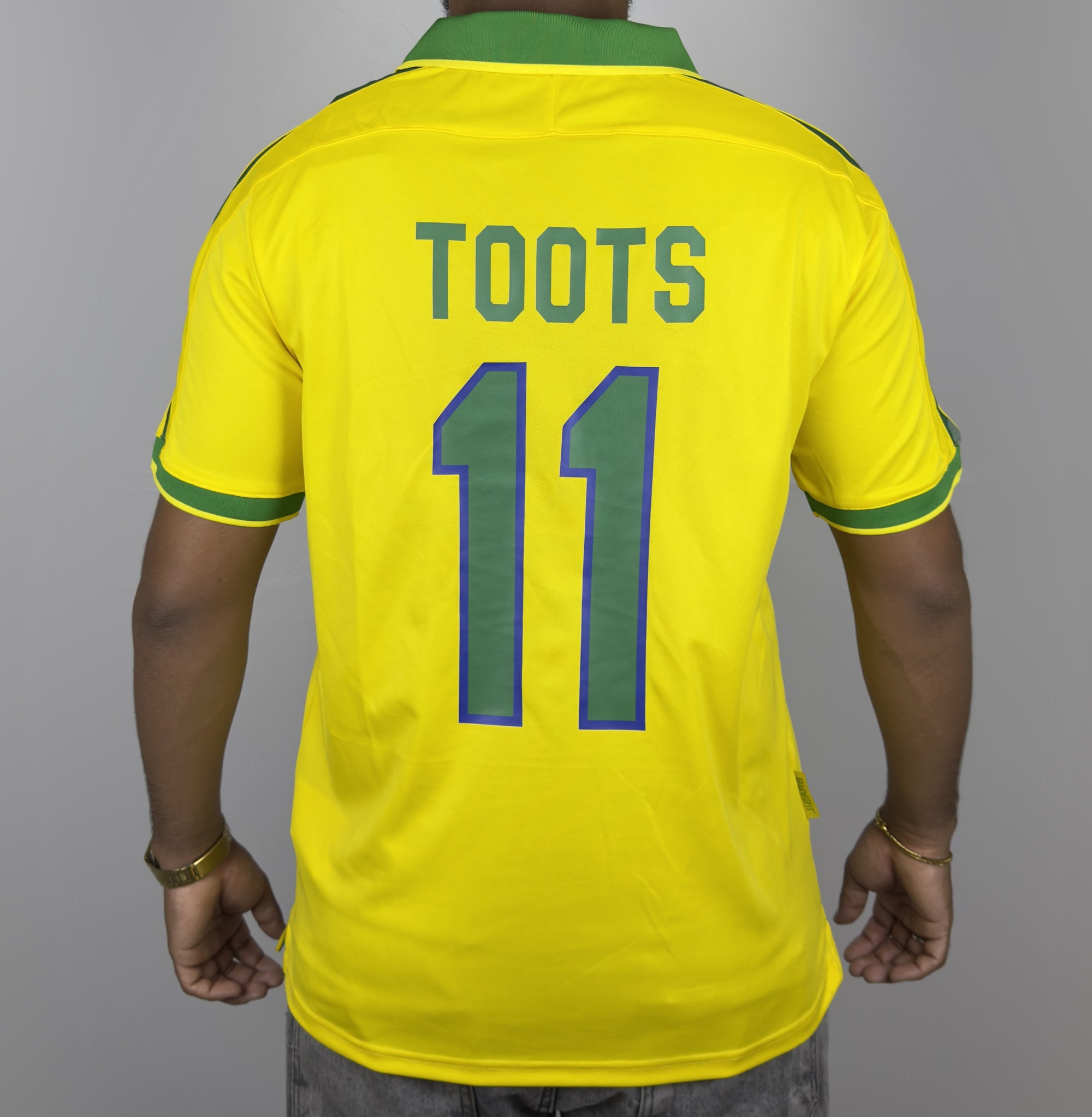 Camisa Brasil l 1997 Retrô Pro Masculina