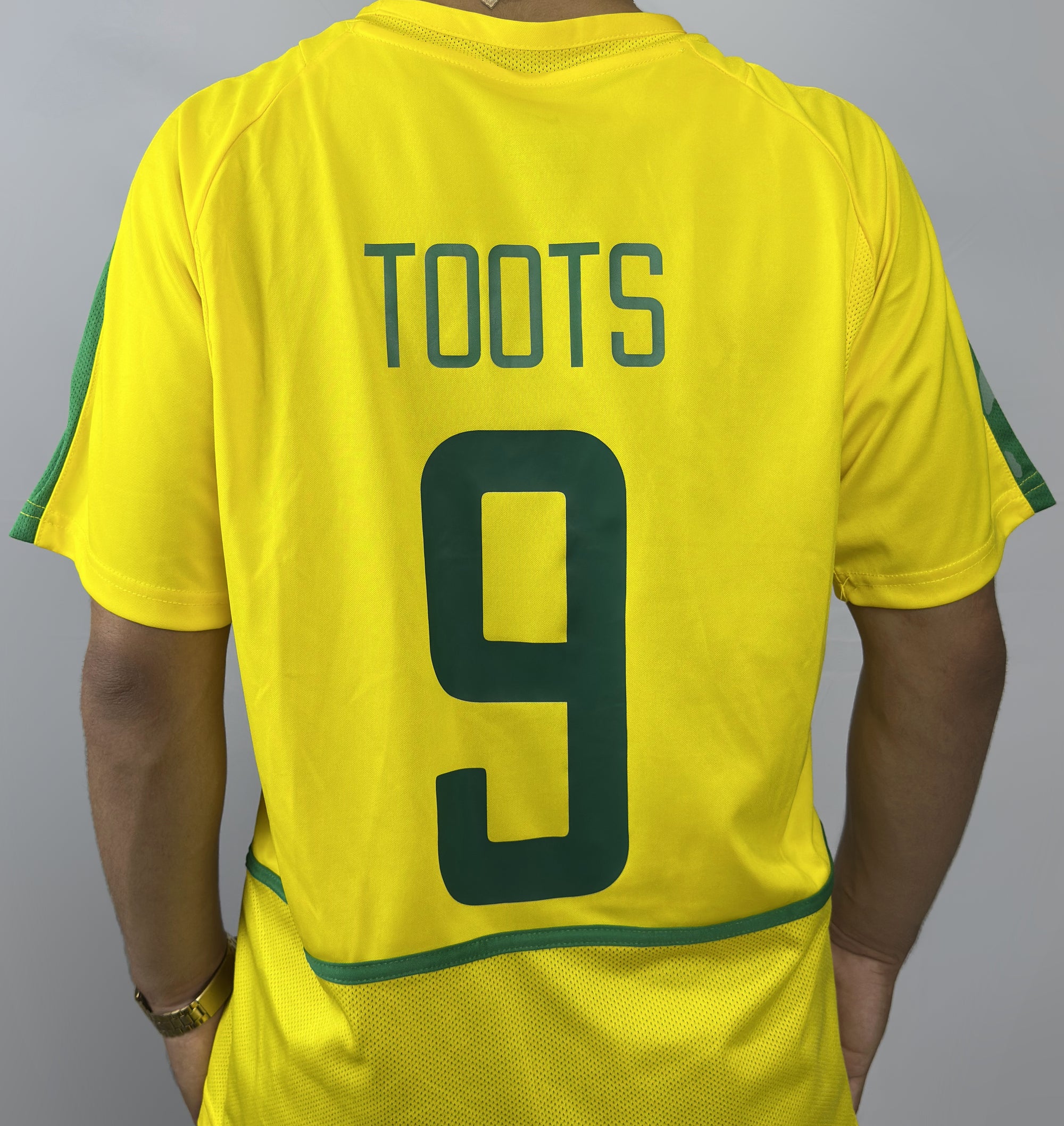 Camisa Brasil l 2002 Retrô Pro Masculina