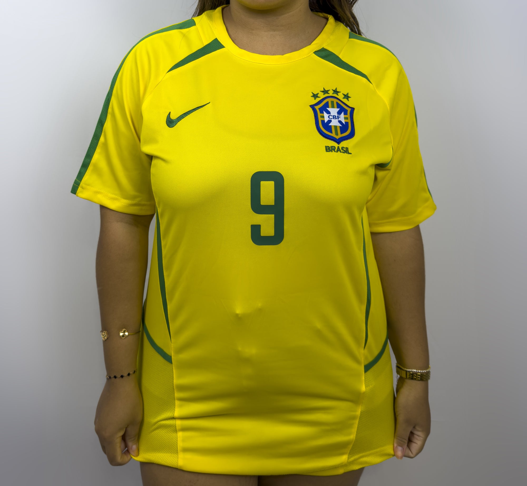 Camisa Brasil l 2002 Retrô Pro Masculina