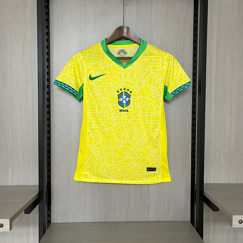 Camisa Brasil I 2024/25 Feminina