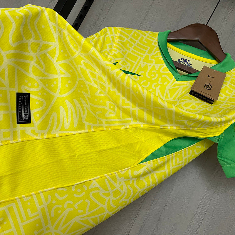 Camisa Brasil I 2024/25 Feminina
