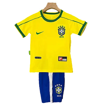 Camisa Brasil I 1998 KIDS Masculina