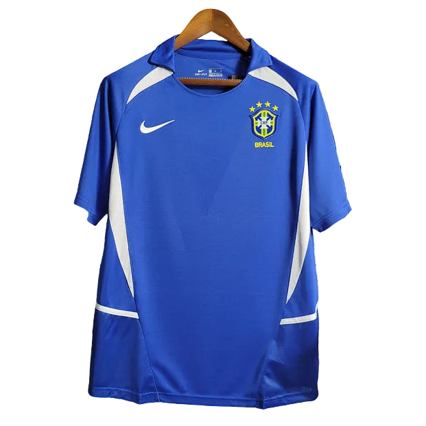 Camisa Brasil ll 2002 Retrô Pro Masculina
