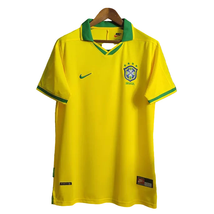 Camisa Brasil l 1997 Retrô Pro Masculina