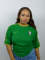 Camisa Brasil Goleiro 1998 Retrô Pro Masculina