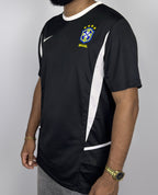 Camisa Brasil Goleiro 2002 Retrô Pro Masculina