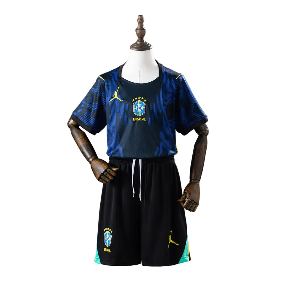 Kit Camisa e Short Brasil II 2026 Infantil