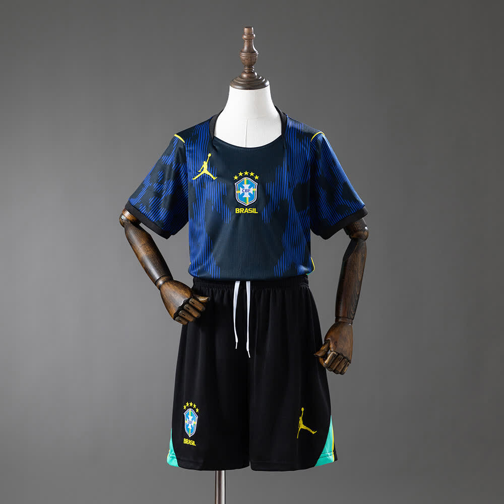 Kit Camisa e Short Brasil II 2026 Infantil