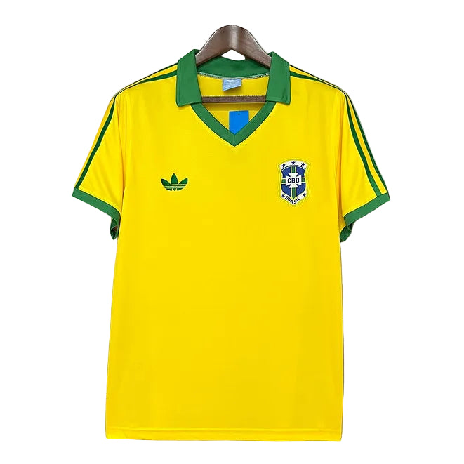 Camisa Brasil l 1997 Retrô Pro Masculina